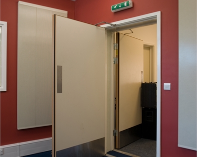 Basingstoke Police HQ Fire Door - H&H Acoustic Technologies